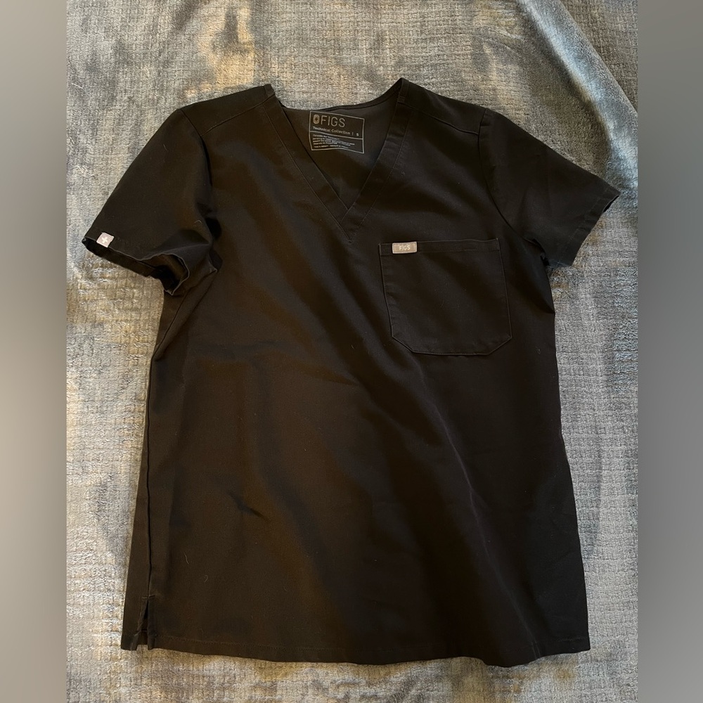 Figs Black Scrub Set